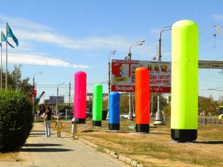 Надувные колонны для улицы Надувные колонны для улицы