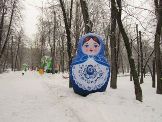 Матрешка надувная фигура Матрешка надувная фигура